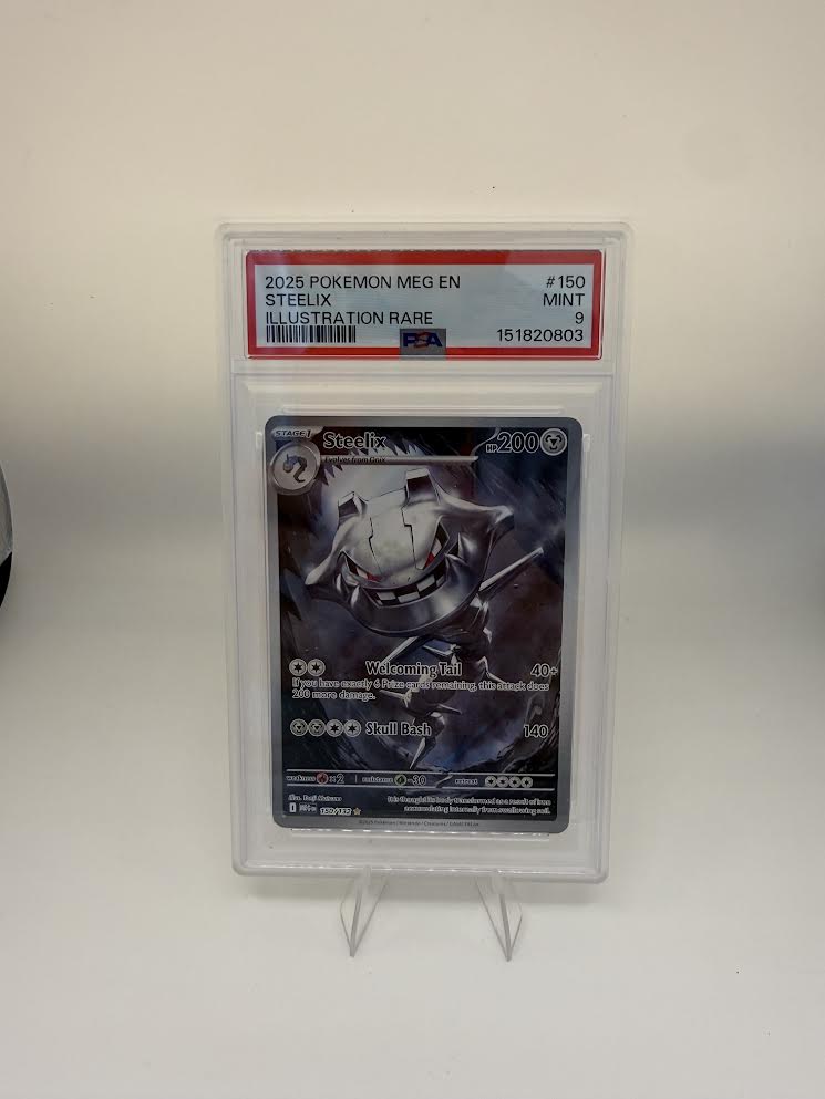 Steelix #150 Illustration Rare – Mega Evolution – PSA 9