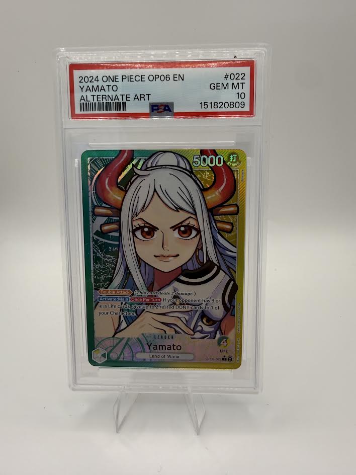 Yamato OP06-022 Alternate Art Leader β Wings of the Captain β PSA 10
