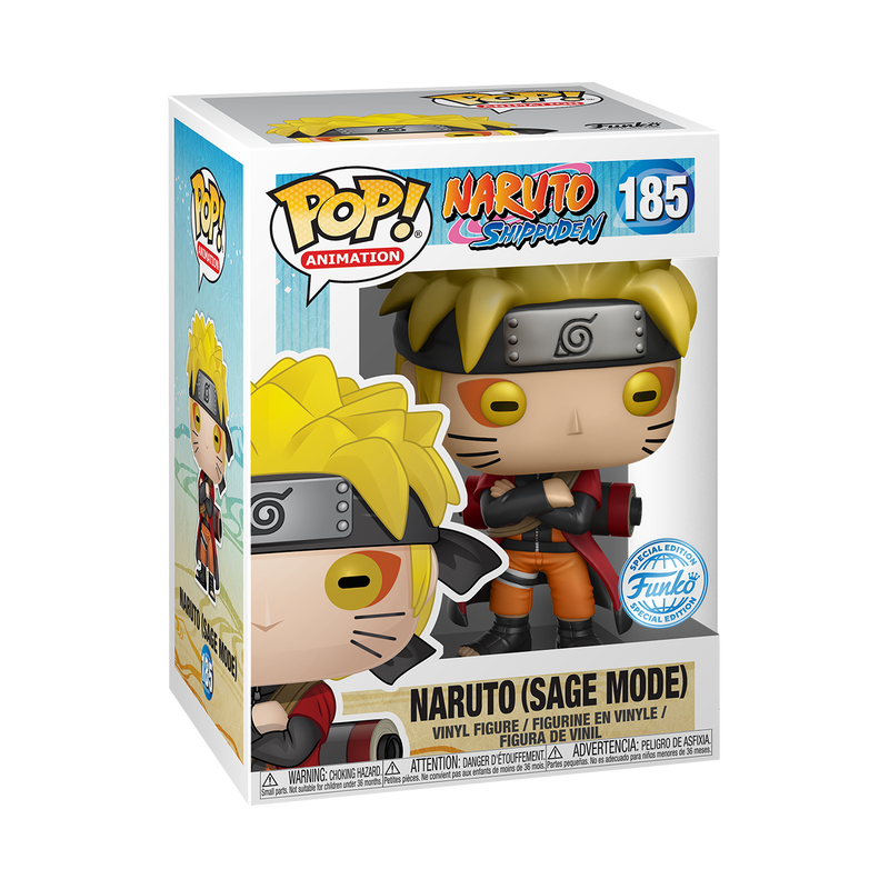 Funko Pop! Naruto: Naruto (Sage Mode) (Special Edition) #185