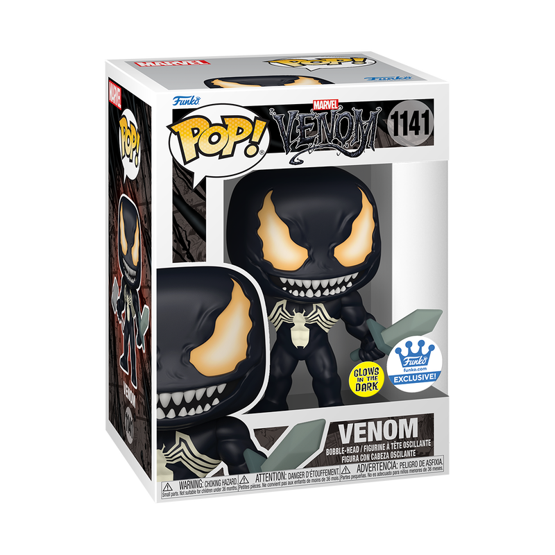 Funko Pop! Marvel: Venom (Funko Shop) (GITD) #1141