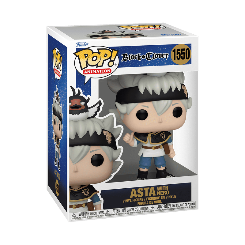 Funko Pop! Black Clover: Asta W/ Nero #1550