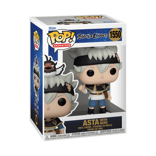 Funko Pop! Black Clover: Asta W/ Nero #1550