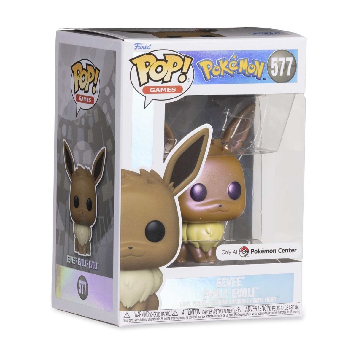 Funko Pop! Pokemon: Eevee (Pokemon Center Exclusive) #577
