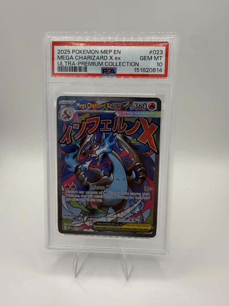 Mega Charizard X ex #023 – Ultra-Premium Collection – PSA 10