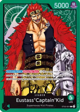 Eustass"Captain"Kid (001) - Starter Deck 2: Worst Generation (ST-02)