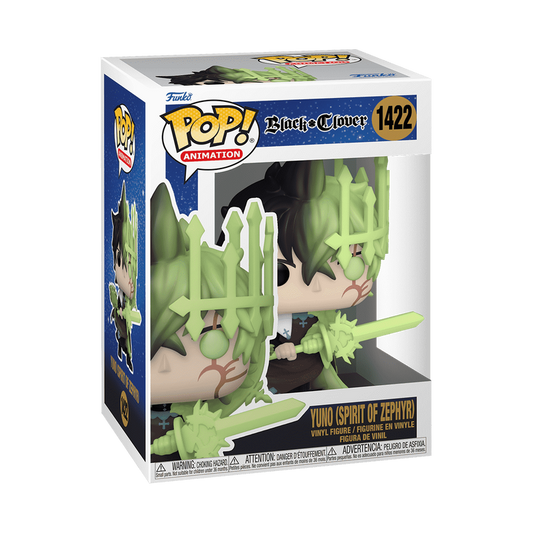 Funko Pop! Black Clover: Yuno (Spirit of Zephyr) #1422