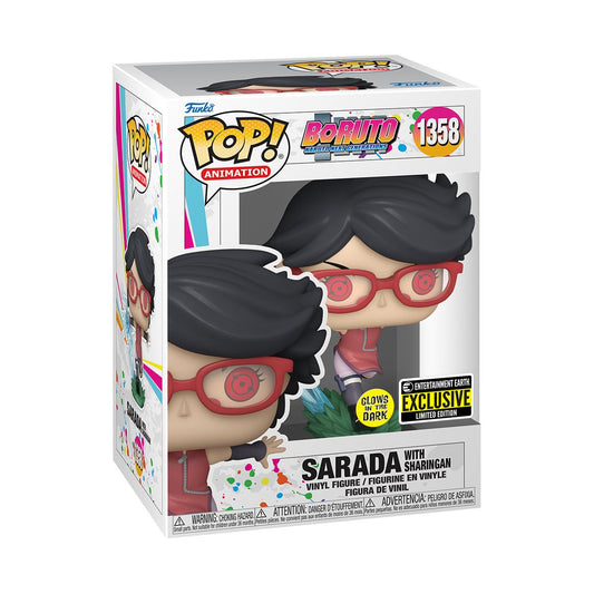 Funko Pop! Naruto: Sarada w/ Sharingan (Entertainment Earth Exclusive) #1358