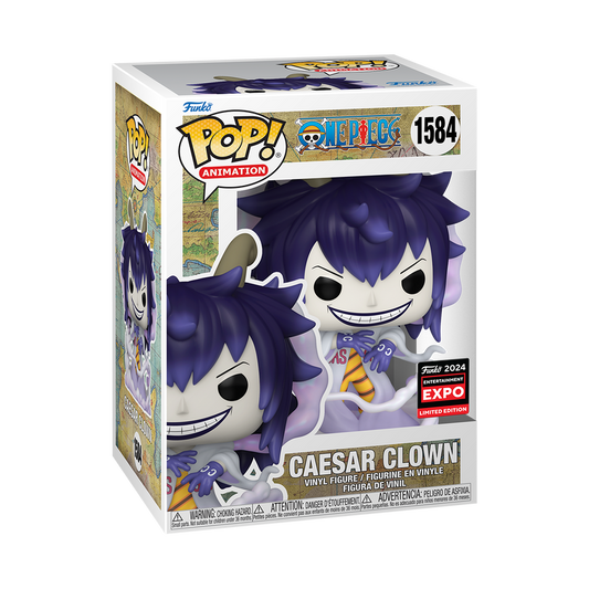 Funko Pop! One Piece: Ceasar Clown (C2E2 Shared) #1584