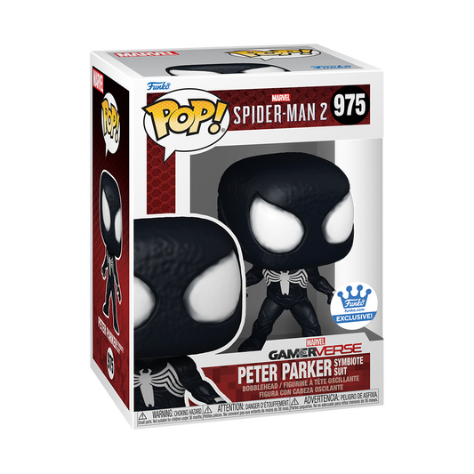 Funko Pop! Marvel: Peter Parker Symbiote Suit (Funko Shop) 975