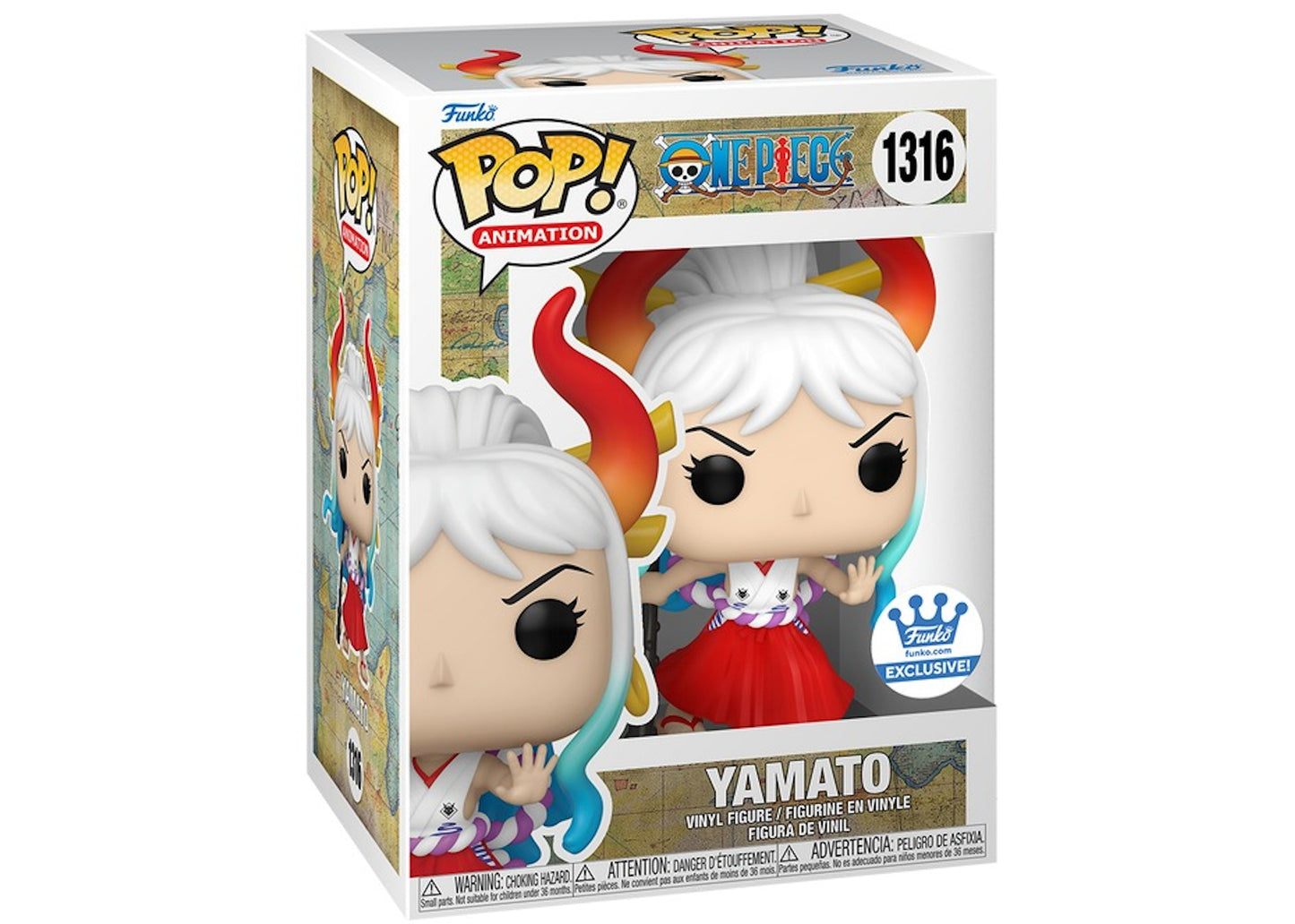 Funko Pop! One Piece: Yamato (Funko Shop Exclusive) #1316