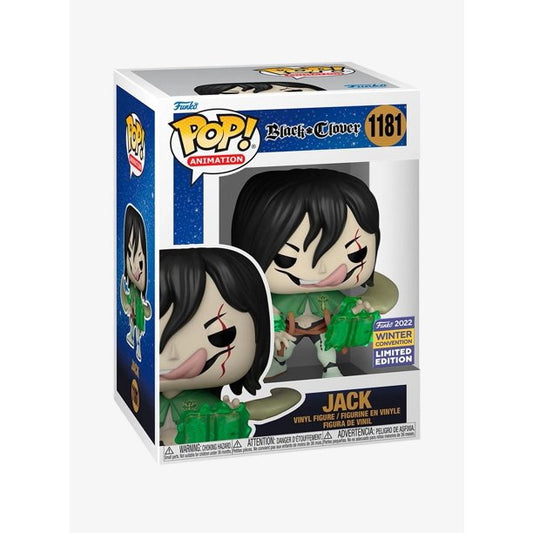 Funko Pop! Black Clover: Jack (Winter Convention Shared Sticker) #1181