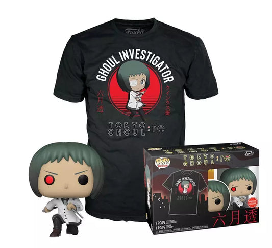 Funko Pop! Tees Tokyo Ghoul Re: Toru Mutsuki w/ Shirt Medium