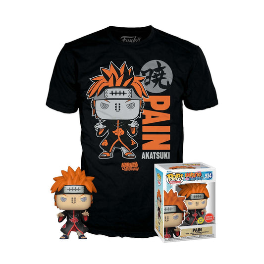 Funko Pop! Naruto: Pain GITD (Gamestop Exclusive) W/Medium Shirt #934