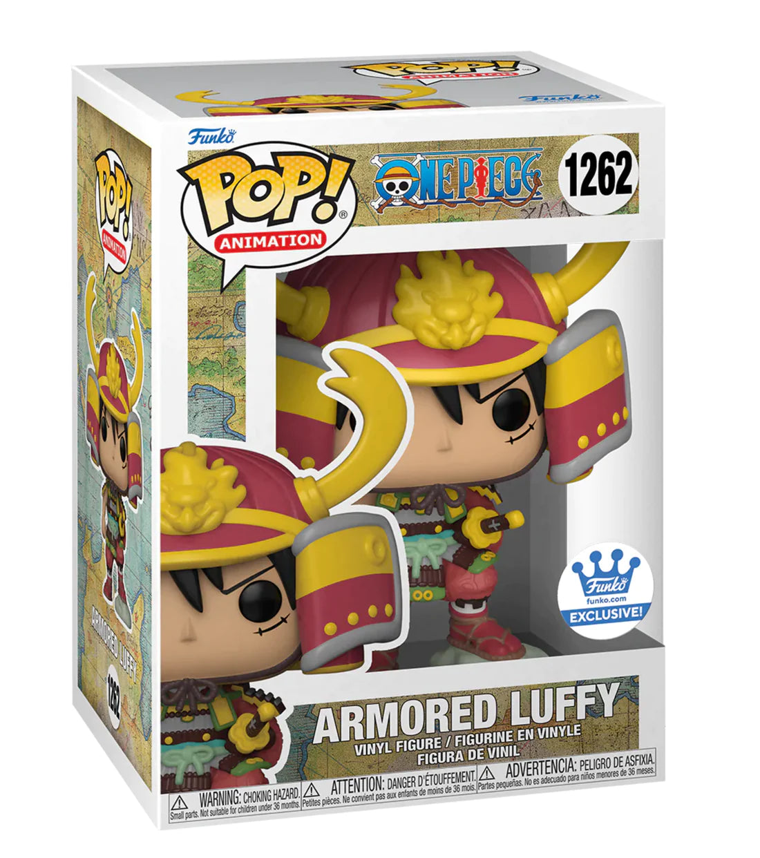 Funko Pop! One Piece: Armored Luffy (Funko Exclusive) #1262 