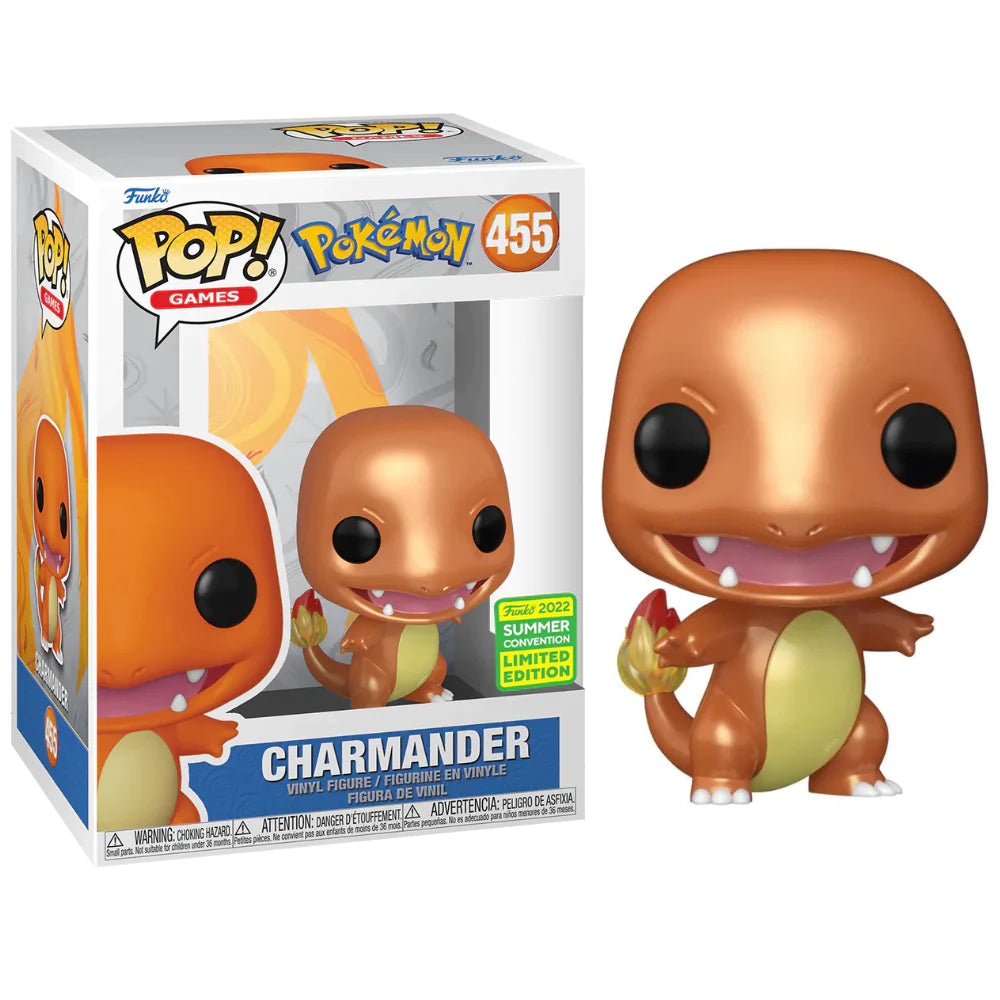 Funko Pop! Pokemon: Charmander (Summer Convention) #455